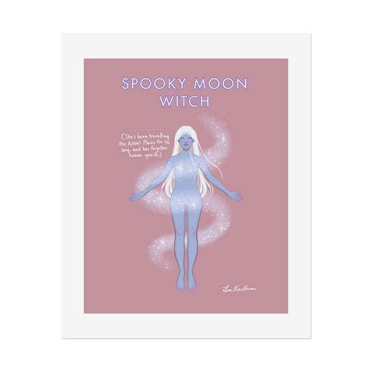 Witch Series - Spooky Moon Witch