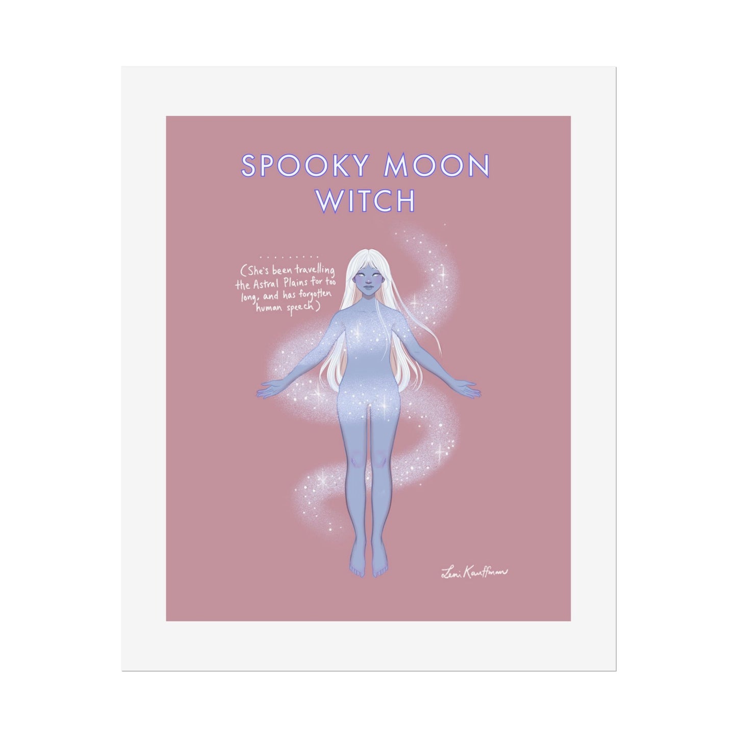 Witch Series - Spooky Moon Witch