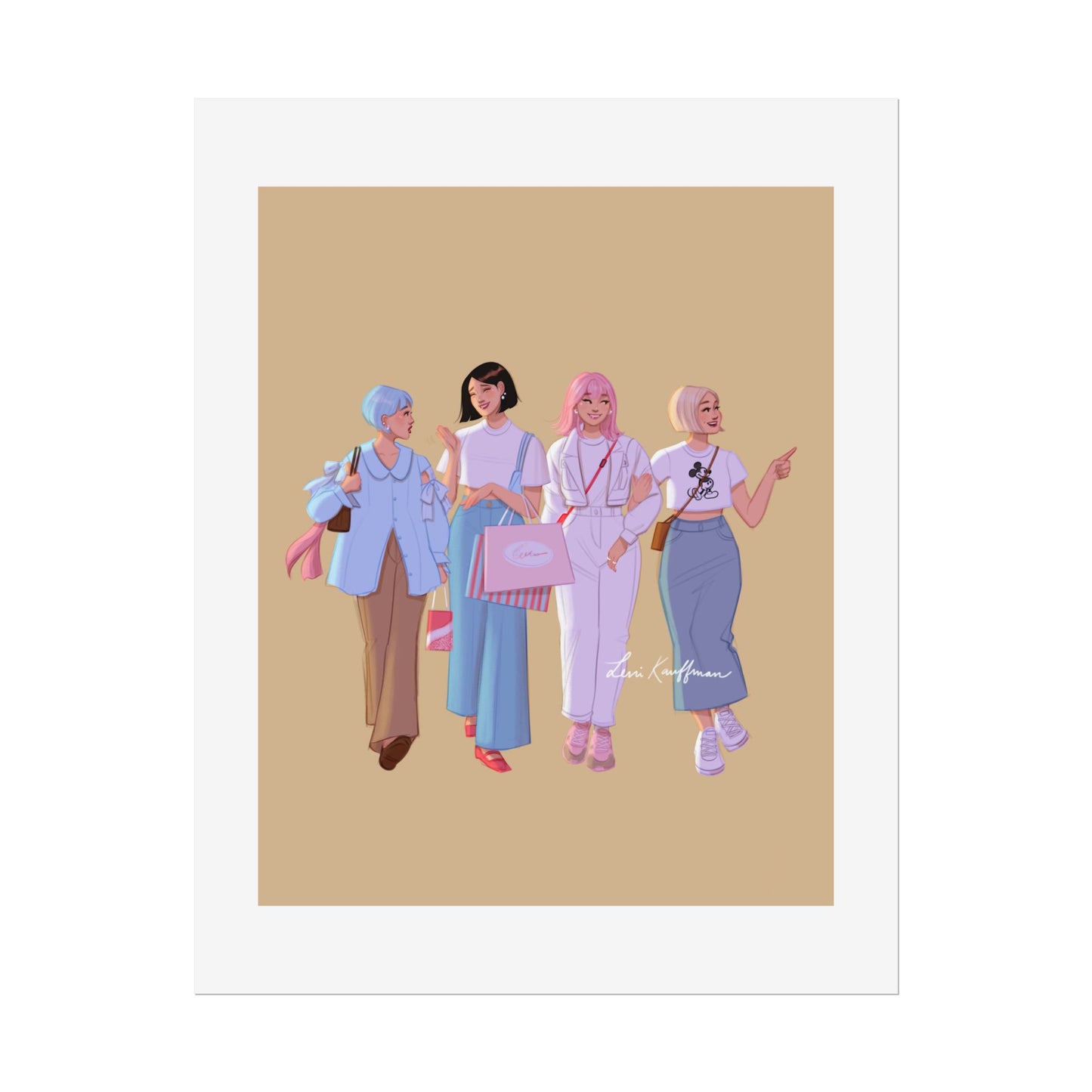 Four Japanese Girls