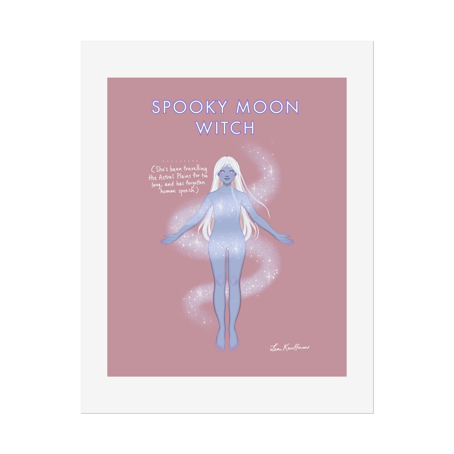 Witch Series - Spooky Moon Witch