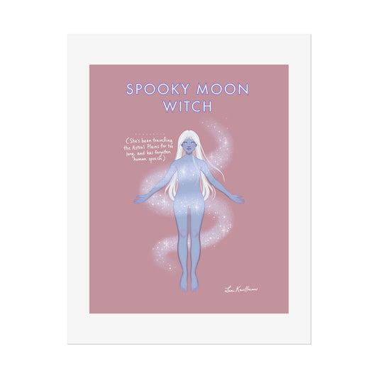 Witch Series - Spooky Moon Witch